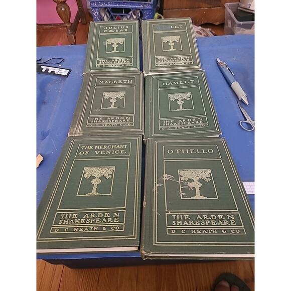 2 Hamlet Caesar Macbeth The Merchant Of Venice Othello - Picture 1 of 1